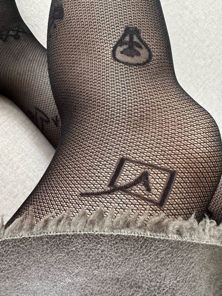 Колготки 40 ден жіночі з візерунками з ефектом сіточки Giulia Influence 40 чорні розміри 2 ,3 ,4 - р2 Influence 40 (1) фото