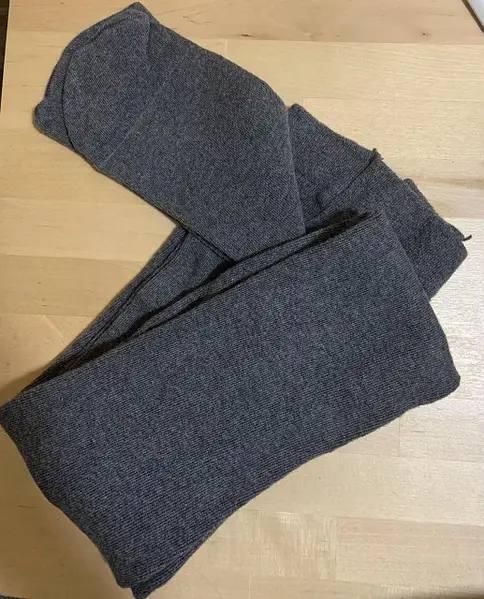 Колготки 200 ден хлопковые меланжевые теплые Sisi Cotton Melange 200 серого цвета 1/2 3/4 - размер 1/2 Cotton Melange фото