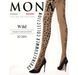Колготы 20 ден с леопардовым принтом Mona Wild 20 бежевого цвета размера 2 3 4 Mona Wild фото 2