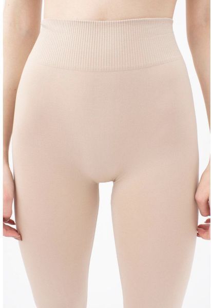 Лосини класичні безшовні з мікрофібри Giulia Leggings (2) різні кольори - S/M Бежевий LEGGINGS 2 фото