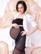 Колготки 40 ден для беременных со вставкой Giulia Mama 40 черного и бежевого цвета размеры 2 3 4 5 - 2 черный MAMA 40 фото 1