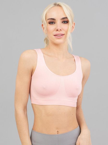 Топ на широких бретелях безшовний Giulia Tank Top різні кольори розміри S/M L/XL- S/M Білий Tank top фото
