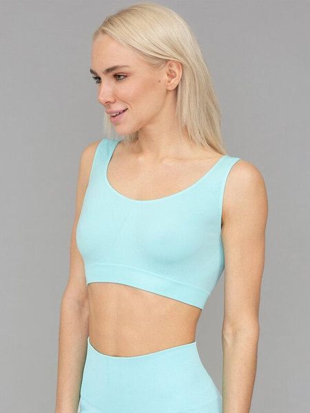 Топ на широких бретелях безшовний Giulia Tank Top різні кольори розміри S/M L/XL- S/M Білий Tank top фото