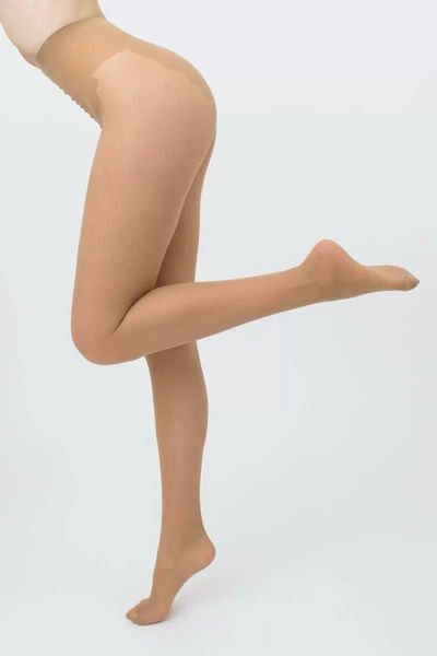 Колготки 40 ден с кружевными трусиками Giulia Bikini 40 разные цвета размеры 2 3 4 5 - 2 черные BIKINI 40 фото