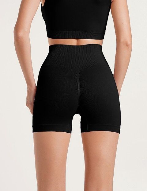 Шорти жіночі класичні безшовні з ефектом пуш-ап Giulia Shorts Shape чорні S/M   Shorts Shape фото