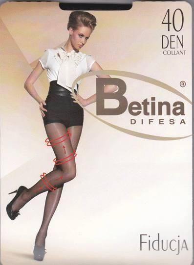 Колготки 40 ден жіночі капронові з шортиками міцні BETINA 40 чорні бежеві капучино сірі р 2 3 4 5 BETINA 40 фото