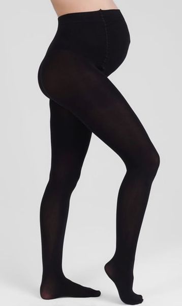 Колготки 350 ден для беременных хлопковые мягкие Lady May Mama 350 черного цвета размеры 2 ,3 ,4 - p.2 Чорный Lady May Mama 350 фото