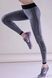 Леггинсы спортивные меланжевые Giulia Leggings Sport Melange серого цвета размеры S M L LEGGINGS SPORT MELANGE фото 1